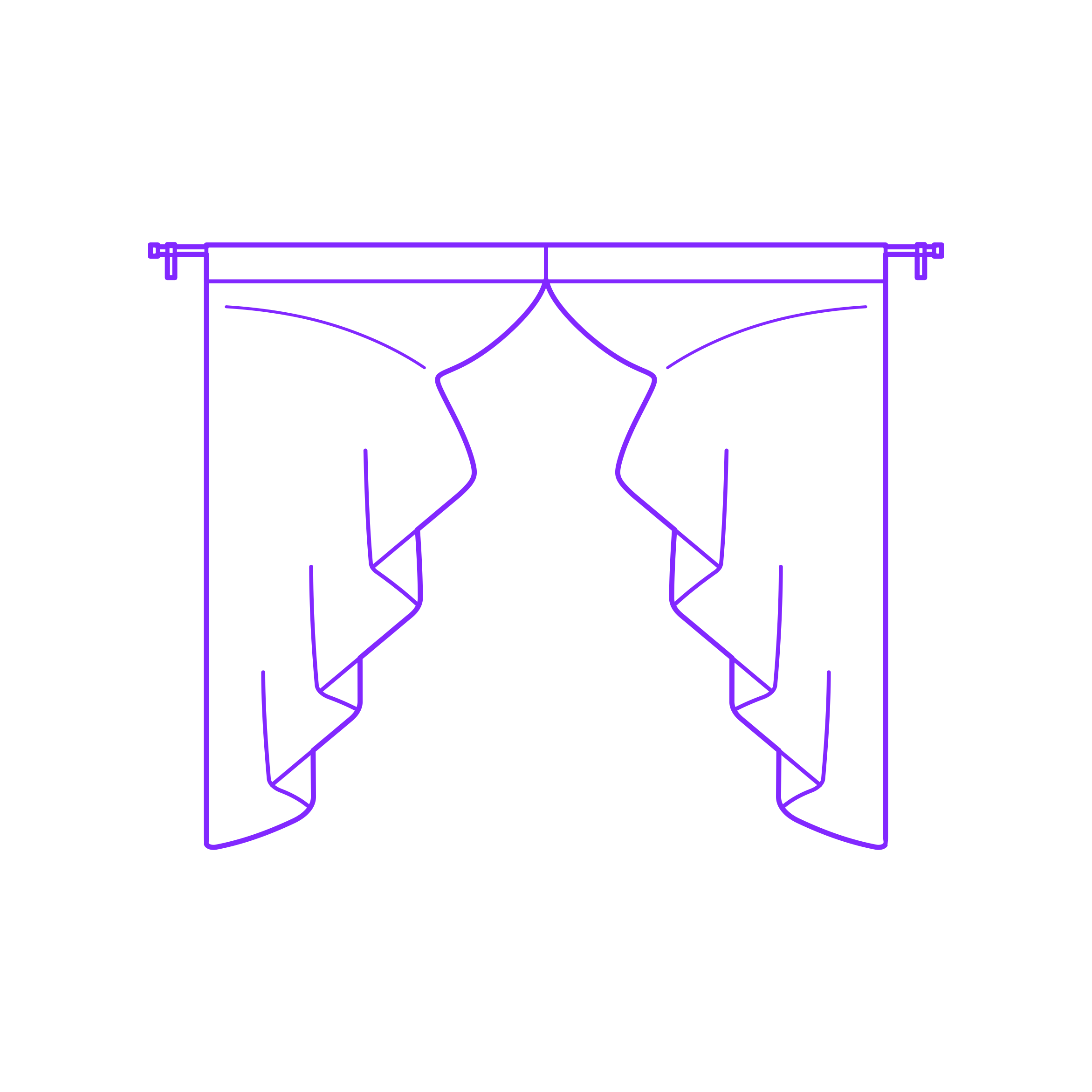 Buildings Window Curtains Swag Gathered Tracing Svg Vector Free Vectors